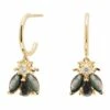 PDPAOLA Zaza 18ct Gold Plated Earrings