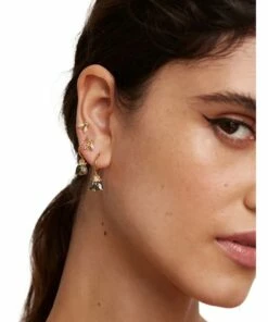 PDPAOLA Zaza 18ct Gold Plated Earrings -RAY-BAN Online Store 864767890 4 720x928