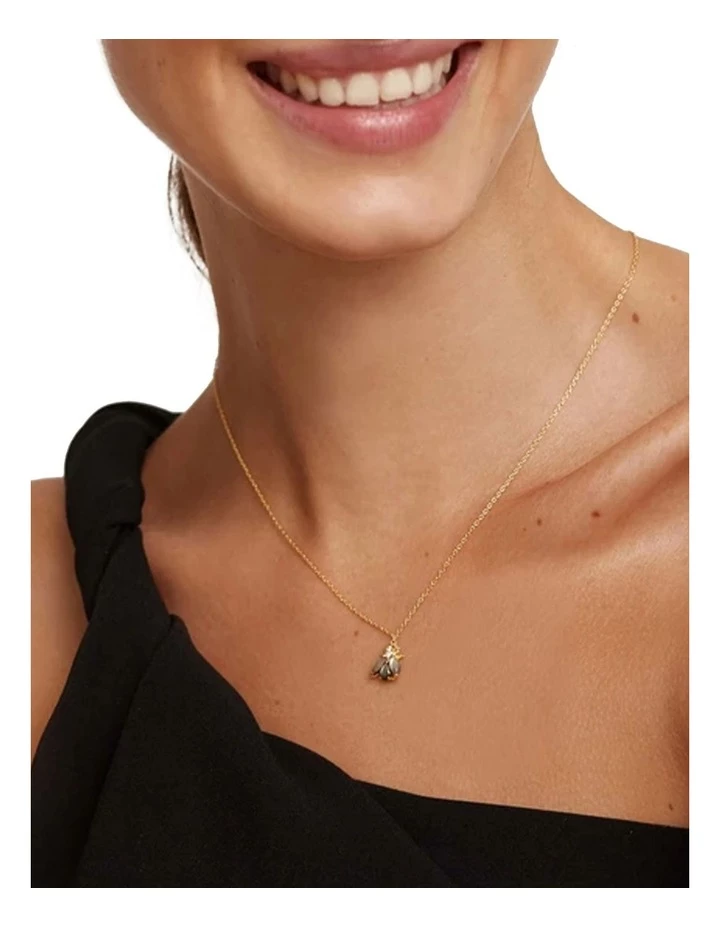 PDPAOLA Zaza 18ct Gold Plated Necklace 2 PDPAOLA Zaza 18ct Gold Plated Necklace - Image 2