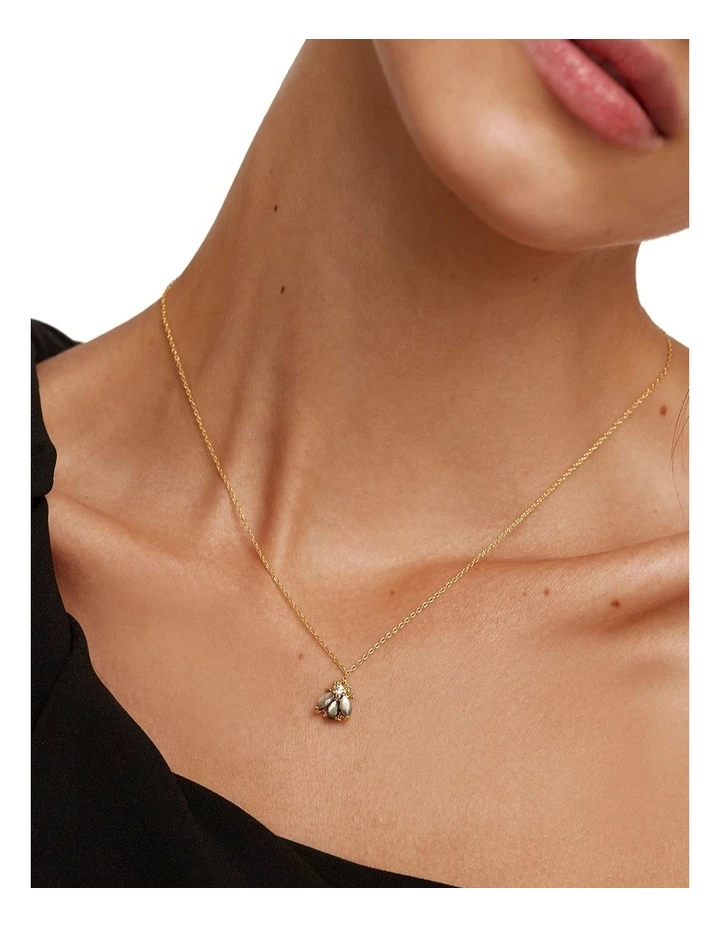 PDPAOLA Zaza 18ct Gold Plated Necklace 3 PDPAOLA Zaza 18ct Gold Plated Necklace - Image 3