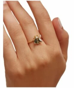 PDPAOLA Zaza 18ct Gold Plated Ring -RAY-BAN Online Store 864843400 3 1 720x928