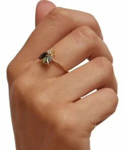 PDPAOLA Zaza 18ct Gold Plated Ring -RAY-BAN Online Store 864843400 4 1 720x928