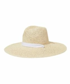 Seed Heritage Straw Natural Ribbon Tie Sun Hat