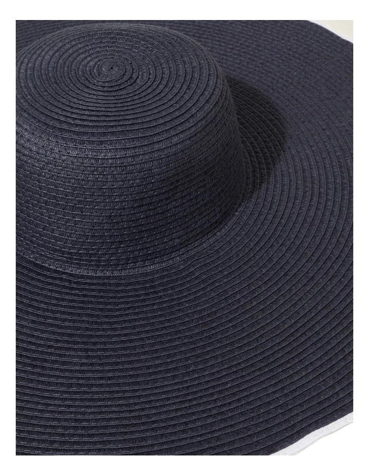Seed Heritage Contrast Edge Deep Navy/White Sun Hat 3 Seed Heritage Contrast Edge Deep Navy/White Sun Hat - Image 3