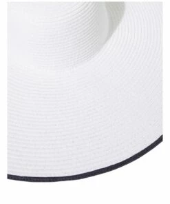 Seed Heritage Contrast Edge White/Deep Navy Sun Hat -RAY-BAN Online Store 865397890 3 720x928