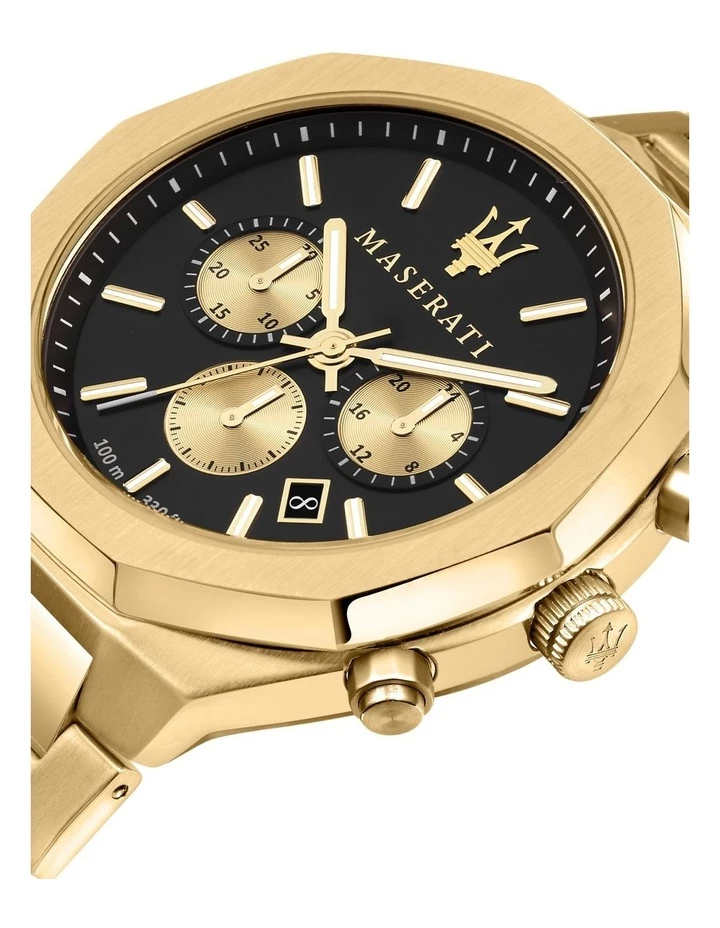 Maserati Stile Gold Watch 5 Maserati Stile Gold Watch - Image 5