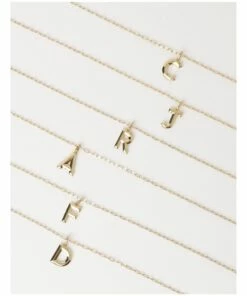 Basque Initials Gold Necklace -RAY-BAN Online Store 867211300 867211390 3 720x928
