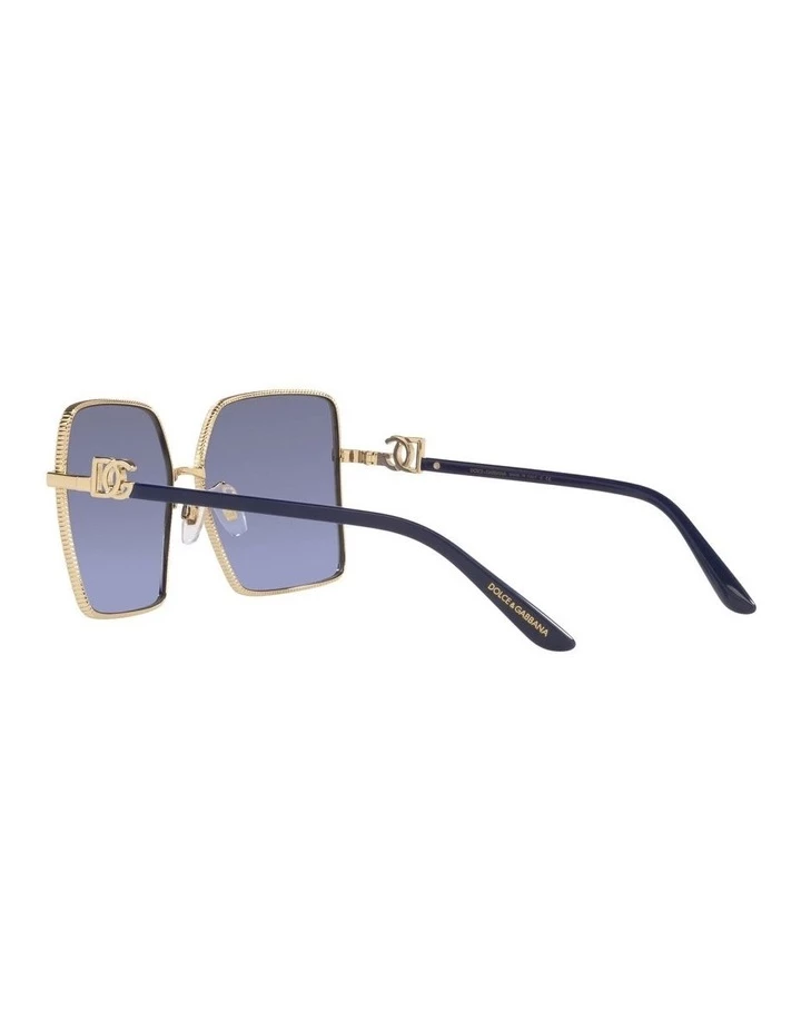 Dolce & Gabbana DG2279 Gold Sunglasses 5 Dolce & Gabbana DG2279 Gold Sunglasses - Image 5