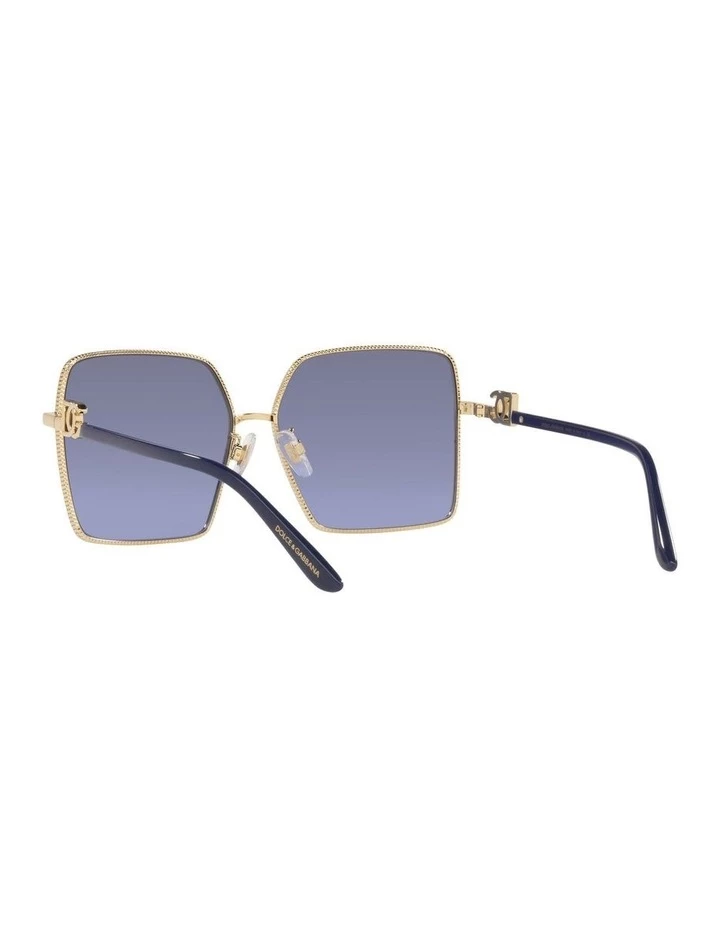 Dolce & Gabbana DG2279 Gold Sunglasses 6 Dolce & Gabbana DG2279 Gold Sunglasses - Image 6