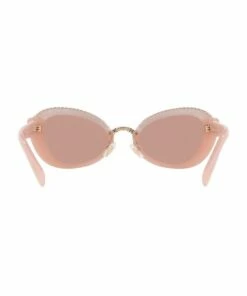 Miu Miu MU 05WS Dark Pink Opal Sunglasses -RAY-BAN Online Store 868450240 7 720x928