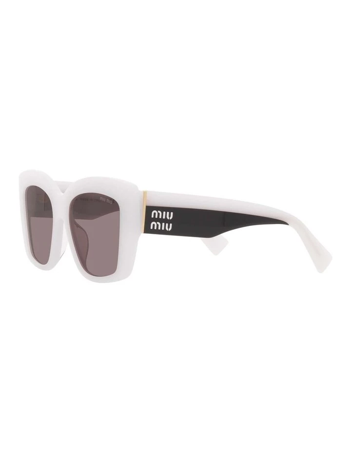 Miu Miu MU 04WS White Opal Sunglasses 3 Miu Miu MU 04WS White Opal Sunglasses - Image 3