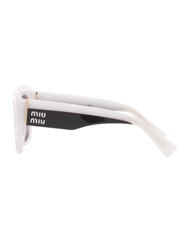 Miu Miu MU 04WS White Opal Sunglasses 4 Miu Miu MU 04WS White Opal Sunglasses - Image 4