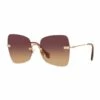 Miu Miu MU 50WS Antique Gold Sunglasses