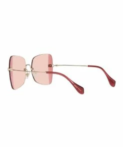 Miu Miu MU 50WS Pale Gold Sunglasses -RAY-BAN Online Store 868451050 5 720x928