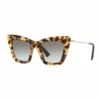 Miu Miu MU 01WS Havana Light Sunglasses