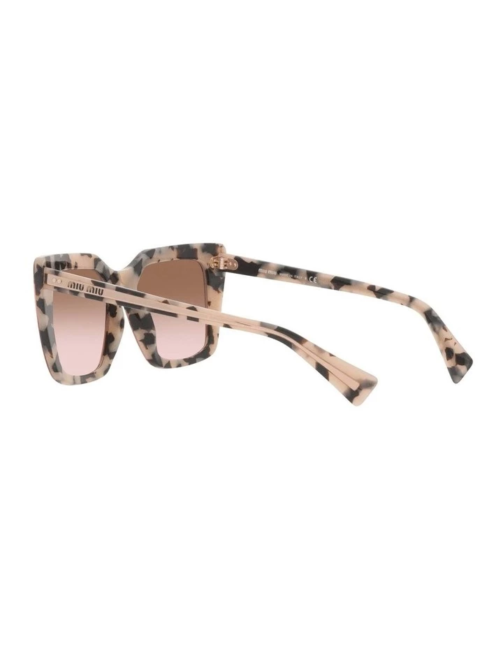 Miu Miu MU 02WS Pink Havana Sunglasses 5 Miu Miu MU 02WS Pink Havana Sunglasses - Image 5