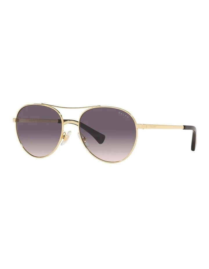 Ralph Lauren RA4135 Shiny Gold Sunglasses 1 Ralph Lauren RA4135 Shiny Gold Sunglasses