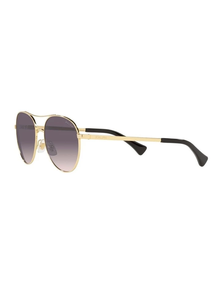 Ralph Lauren RA4135 Shiny Gold Sunglasses 3 Ralph Lauren RA4135 Shiny Gold Sunglasses - Image 3