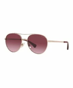 Ralph Lauren RA4135 Shiny Gradient Violet Sunglasses