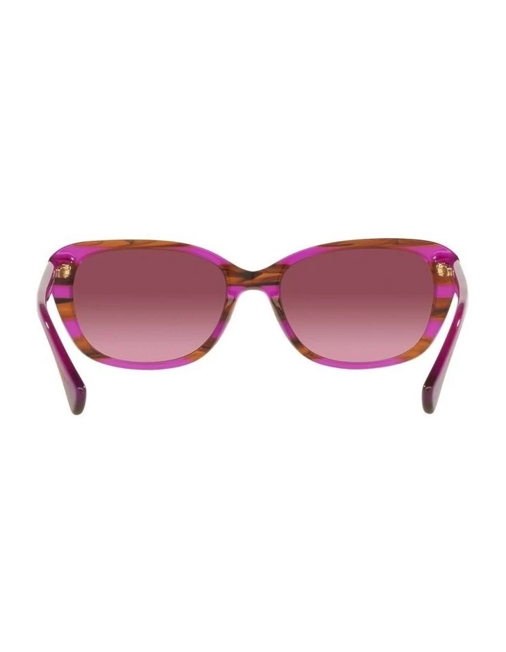 Ralph Lauren RA5283 Striped Brown Purple Sunglasses 7 Ralph Lauren RA5283 Striped Brown Purple Sunglasses - Image 7