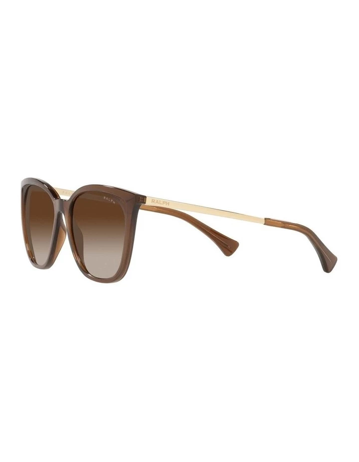Ralph Lauren RA5280 Transparent Brown Sunglasses 3 Ralph Lauren RA5280 Transparent Brown Sunglasses - Image 3