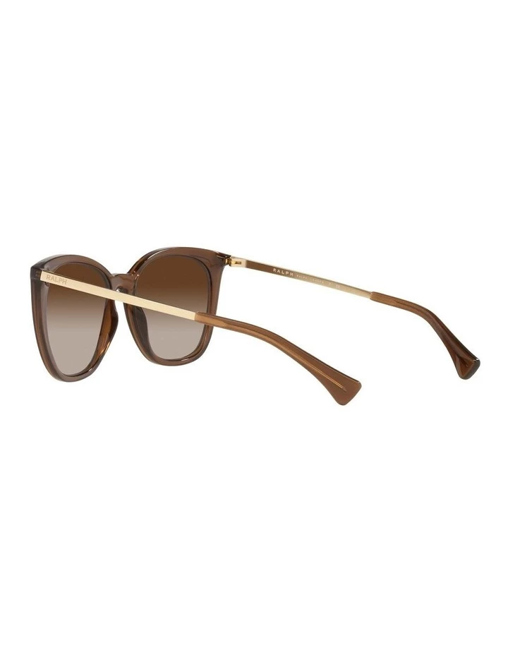 Ralph Lauren RA5280 Transparent Brown Sunglasses 5 Ralph Lauren RA5280 Transparent Brown Sunglasses - Image 5