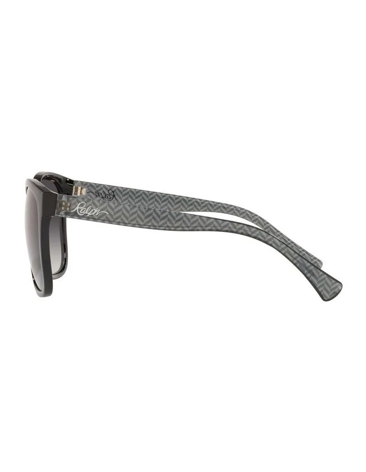 Ralph Lauren RA5268 Shiny Black Sunglasses 4 Ralph Lauren RA5268 Shiny Black Sunglasses - Image 4