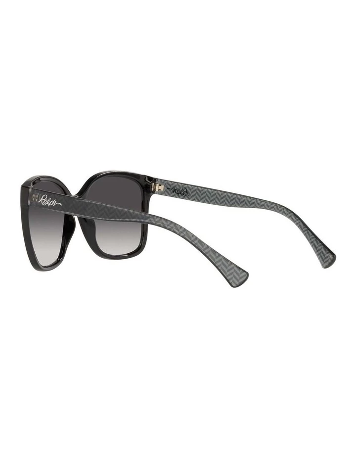 Ralph Lauren RA5268 Shiny Black Sunglasses 5 Ralph Lauren RA5268 Shiny Black Sunglasses - Image 5