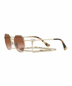 Valentino VA2040 Light Gold Sunglasses -RAY-BAN Online Store 868532950 3 720x928