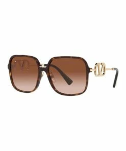 Valentino VA4101F Havana Sunglasses