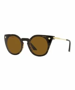 Versace VE4410 Havana Polarised Sunglasses