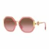 Versace VE4413 Transparent Pink Sunglasses