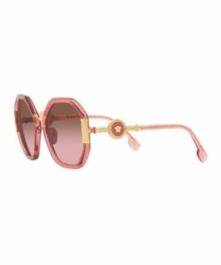 Versace VE4413 Transparent Pink Sunglasses -RAY-BAN Online Store 868536100 3 720x928