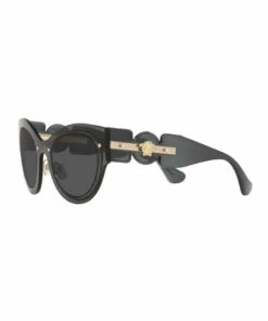 Versace VE2234 Transparent Dark Grey Sunglasses -RAY-BAN Online Store 868537540 3 720x928