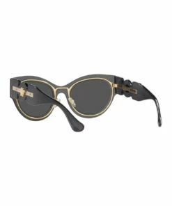 Versace VE2234 Transparent Dark Grey Sunglasses -RAY-BAN Online Store 868537540 6 720x928
