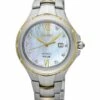 Seiko Coutura Diamond Mop 30mm Two Tone Watch SUT308P