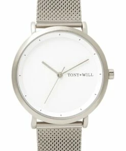 TONY+WILL Lunar Mesh Silver TWM005F Watch
