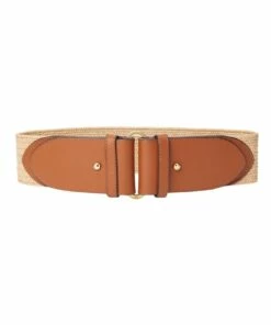 Lauren Ralph Lauren Stretch Straw Belt
