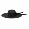 Forever New Teagan Black Open Work Sunhat