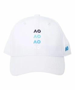 Aus Open Repeat White Cap
