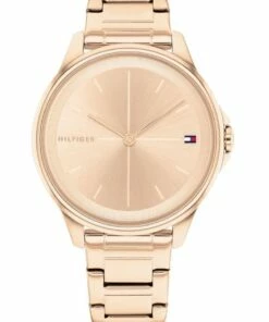 Tommy Hilfiger Carnation Gold Steel Women's Gold Quartz Watch