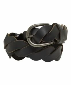 Oxford Etta Leather Plait Belt