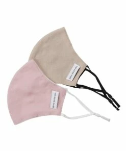 The Good Mask Musk/Bone Face Mask 2 Pack