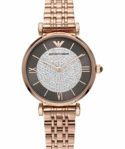 Emporio Armani Analogue 32mm Rose Gold-Tone Watch AR11402