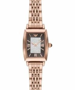 Emporio Armani Analogue 26mm Rose Gold Tone Watch AR11407