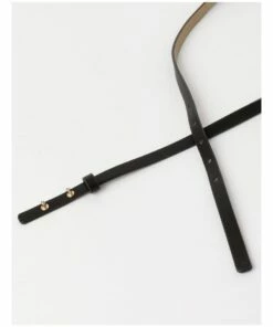 Piper Skinnny Horsebit Black Belt -RAY-BAN Online Store 881335990 3 720x928