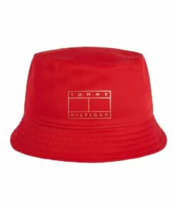 Tommy Hilfiger Chinese New Year Arizona Red/Desert Sky Bucket Hat