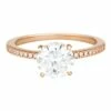 Georgini Iconic Bridal Francesca Rose Gold Ring