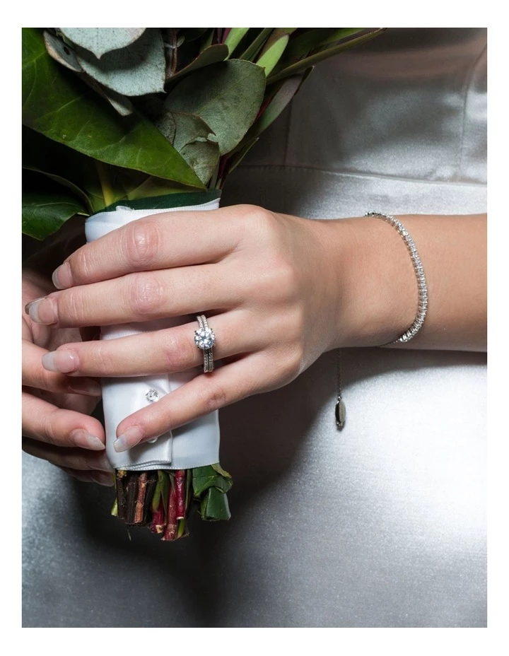 Georgini Iconic Bridal Anne Silver Ring 2 Georgini Iconic Bridal Anne Silver Ring - Image 2