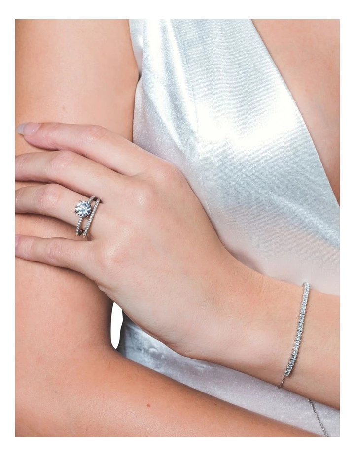 Georgini Iconic Bridal Anne Silver Ring 3 Georgini Iconic Bridal Anne Silver Ring - Image 3